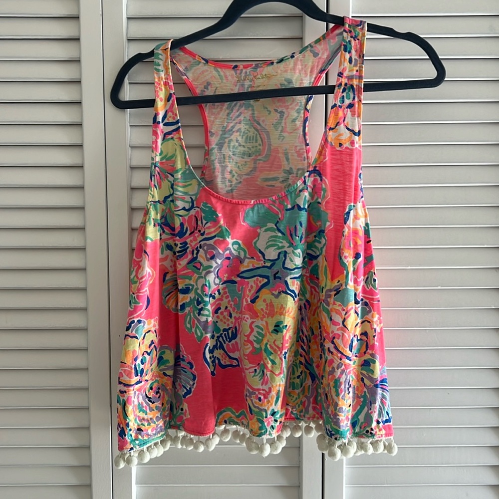 Lilly Pulitzer Shirley Island Seacret tank
